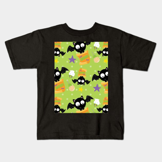 Halloween 16 Kids T-Shirt by RainerDesign